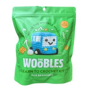 *Rare* The Woobles Willie the Wooble Wagon 2025 Exclusive Crochet Kit - Sealed